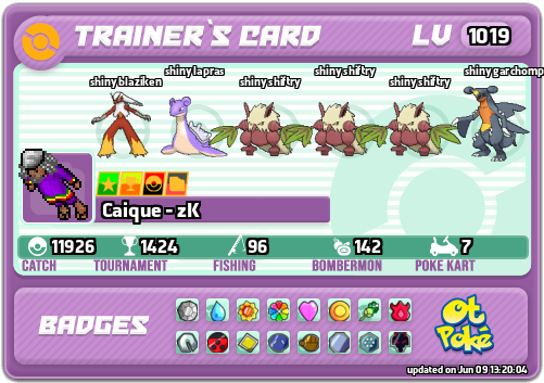 Caique - zK Card otPokemon.com