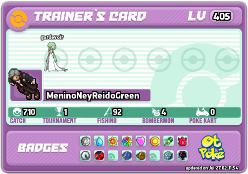 MeninoNeyReidoGreen Card otPokemon.com