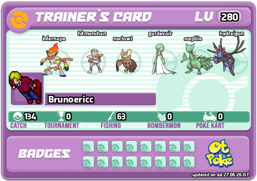 Brunoericc Card otPokemon.com