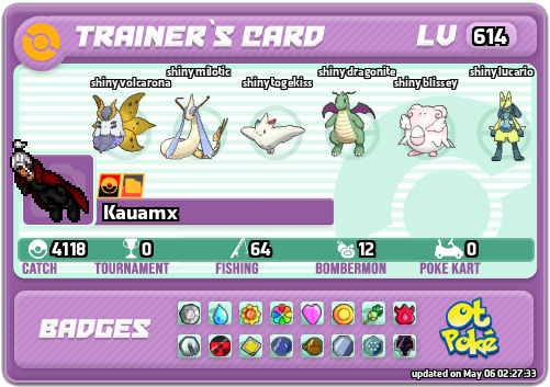 Kauamx Card otPokemon.com