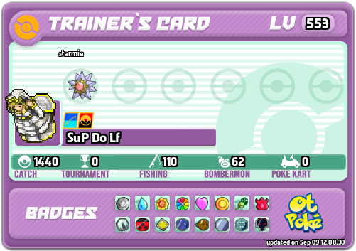 SuP Do Lf Card otPokemon.com