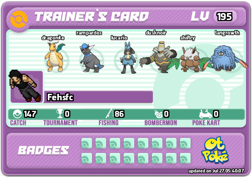 Fehsfc Card otPokemon.com