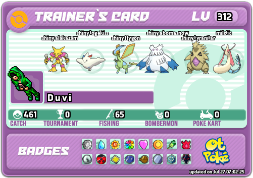 D u v i Card otPokemon.com