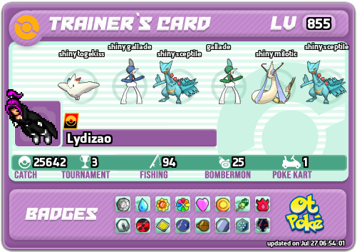 Lydizao Card otPokemon.com