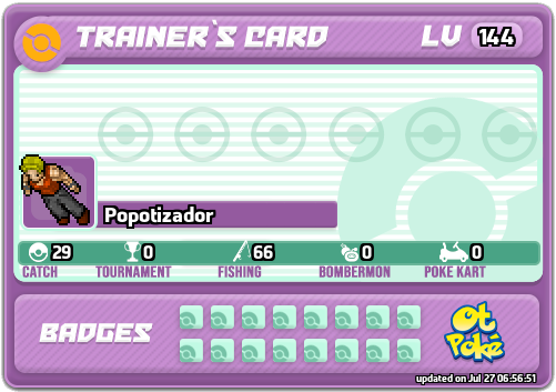 Popotizador Card otPokemon.com