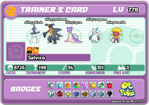 Salvico Card otPokemon.com