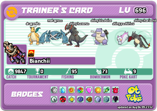 Bianchii Card otPokemon.com