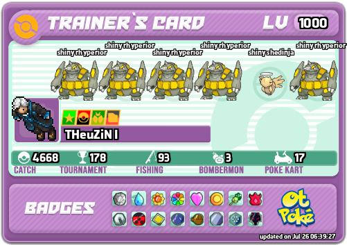 THeuZiN I Card otPokemon.com