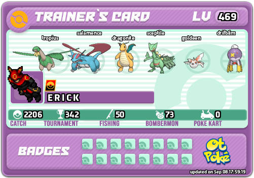E R I C K Card otPokemon.com