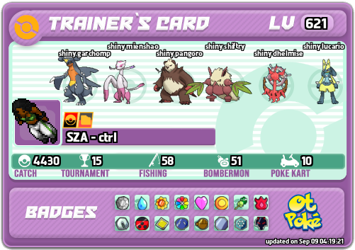 SZA - ctrl Card otPokemon.com