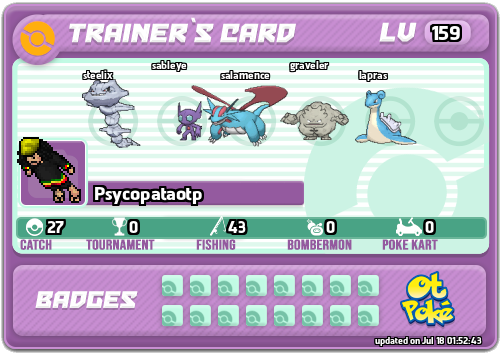 Psycopataotp Card otPokemon.com