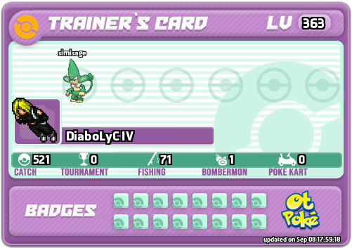 DiaboLyC IV Card otPokemon.com