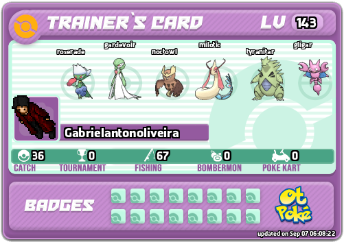 Gabrielantonoliveira Card otPokemon.com