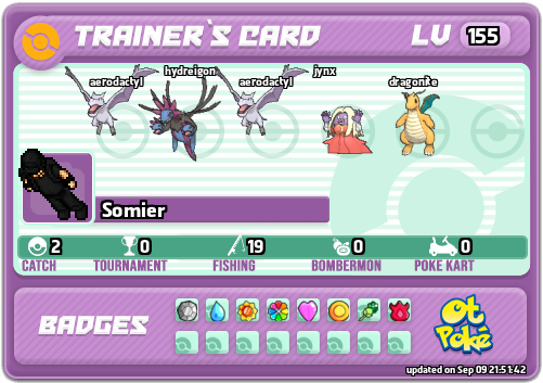 Somier Card otPokemon.com