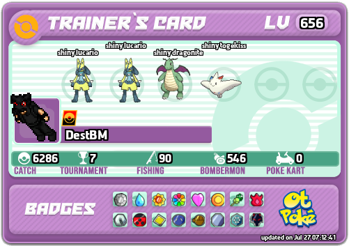DestBM Card otPokemon.com