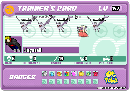 Jugurall Card otPokemon.com