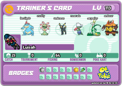 Luisah Card otPokemon.com