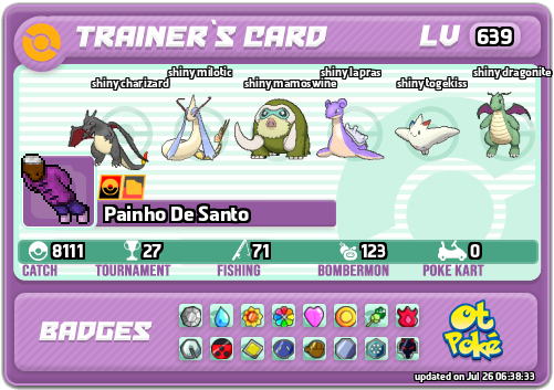 Painho De Santo Card otPokemon.com