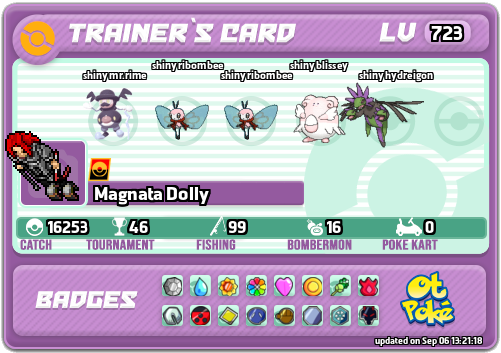 Magnata Dolly Card otPokemon.com