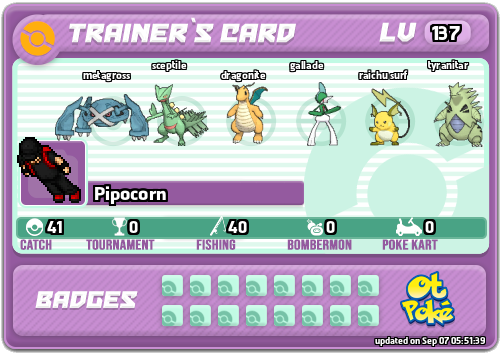 Pipocorn Card otPokemon.com