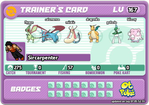 Sircarpenter Card otPokemon.com