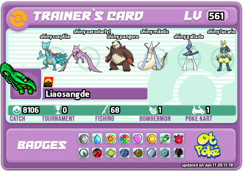 Liaosangde Card otPokemon.com