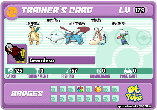 Geandeso Card otPokemon.com