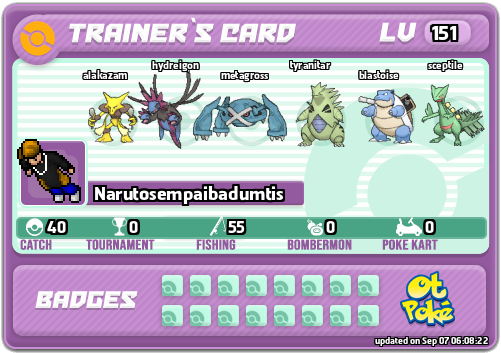Narutosempaibadumtis Card otPokemon.com