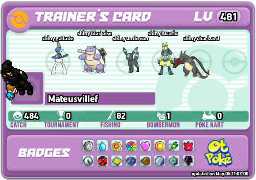 Mateusvillef Card otPokemon.com