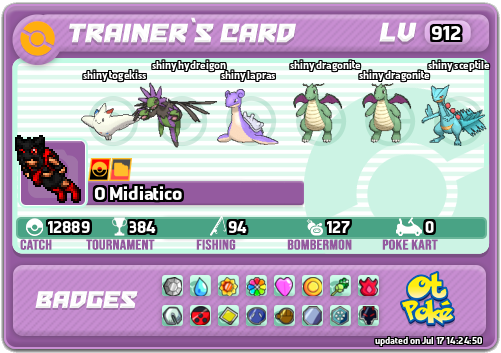 O Midiatico Card otPokemon.com