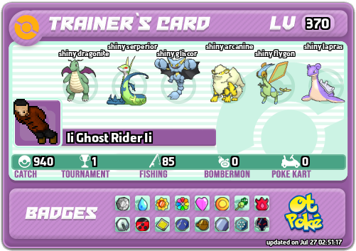 Ii Ghost Rider Ii Card otPokemon.com