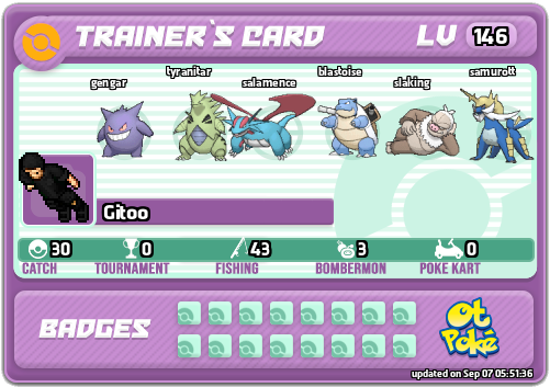 Gitoo Card otPokemon.com