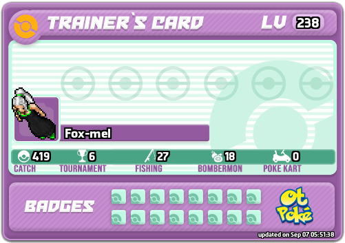 Fox-mel Card otPokemon.com