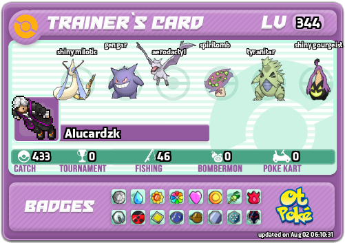 Alucardzk Card otPokemon.com