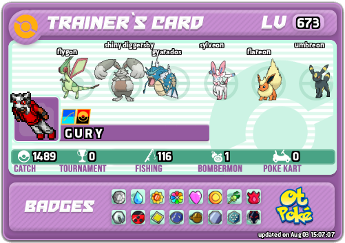 G U R Y Card otPokemon.com