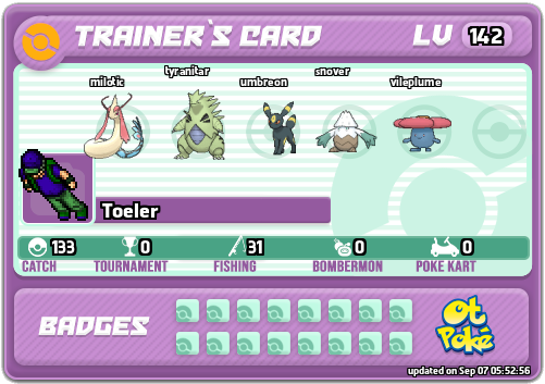 Toeler Card otPokemon.com