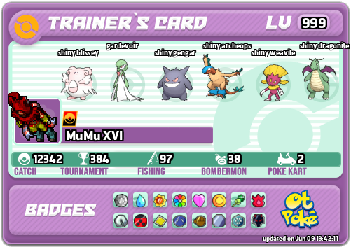 MuMu XVI Card otPokemon.com