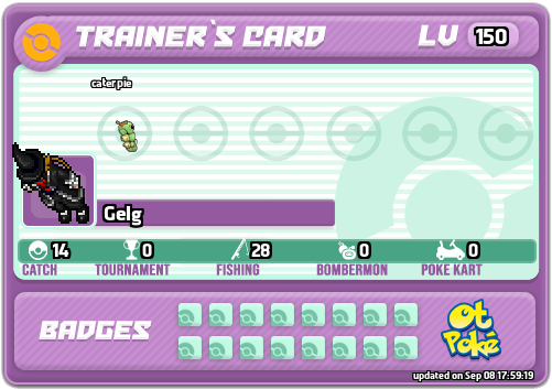 Gelg Card otPokemon.com