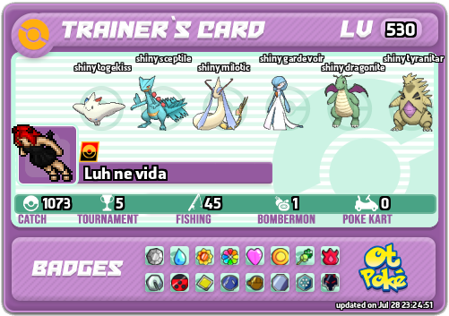 Luh ne vida Card otPokemon.com