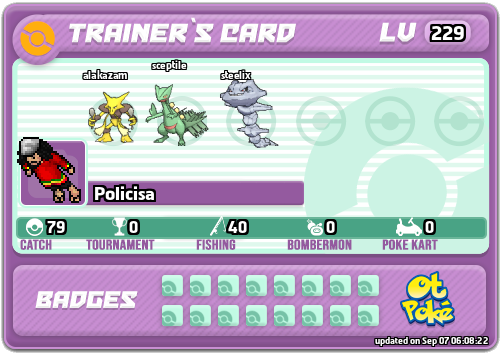 Policisa Card otPokemon.com