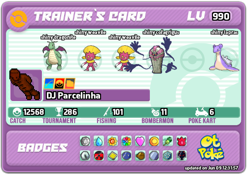 DJ Parcelinha Card otPokemon.com