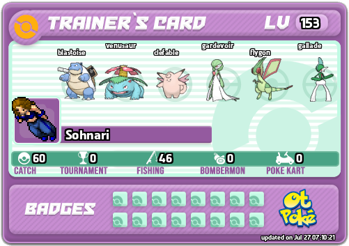 Sohnari Card otPokemon.com