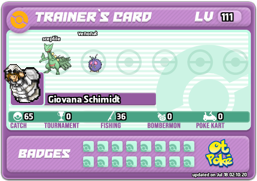 Giovana Schimidt Card otPokemon.com