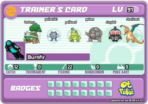 Burnfir Card otPokemon.com