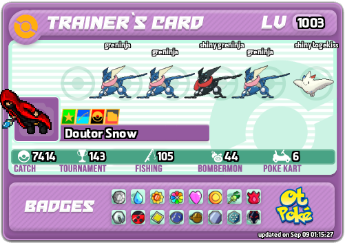 Doutor Snow Card otPokemon.com