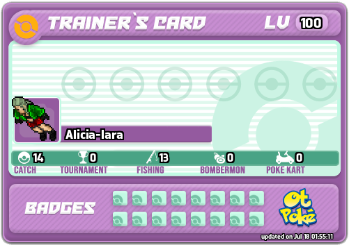 Alicia-lara Card otPokemon.com