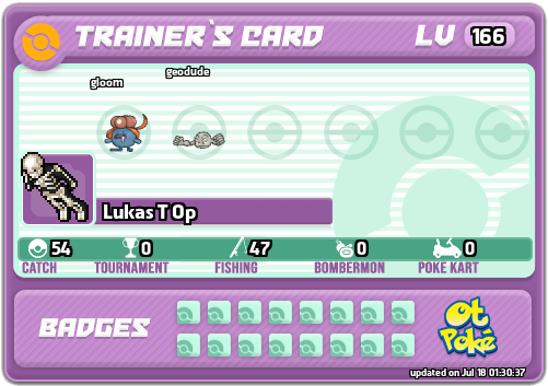 Lukas T Op Card otPokemon.com
