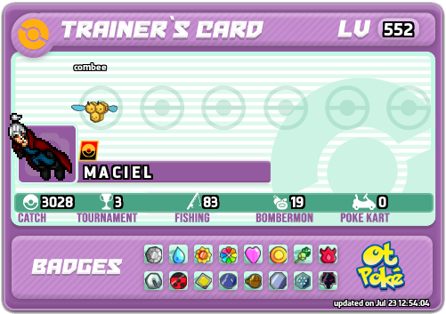 M A C I E L Card otPokemon.com