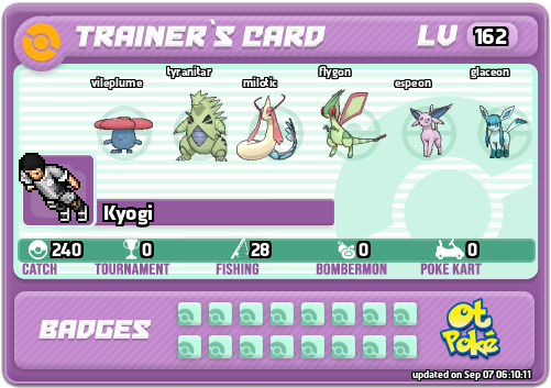 Kyogi Card otPokemon.com
