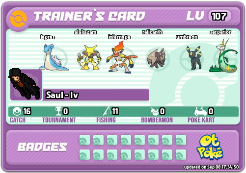 Saul - Iv Card otPokemon.com